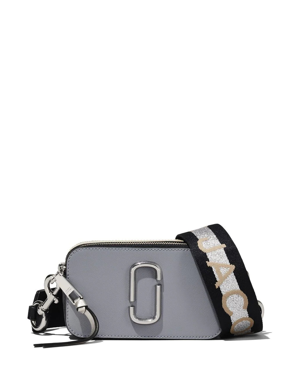 MARC JACOBS WOMEN The Snapshot Crossbody Bag Grey - MAISONDEFASHION.COM