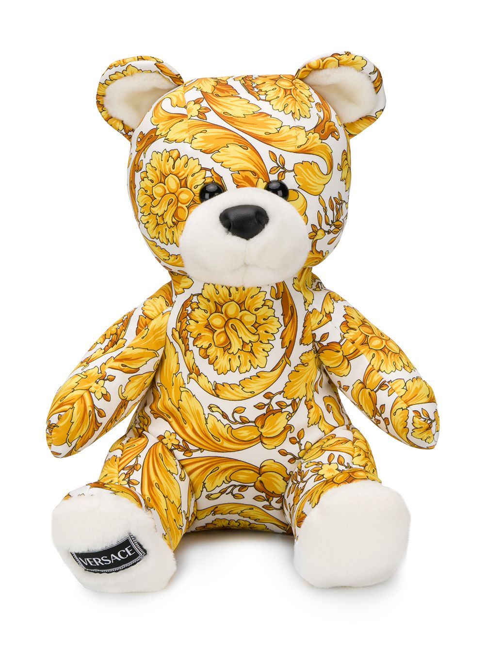 VERSACE KIDS Baroque Print Teddy Bear - Maison De Fashion 