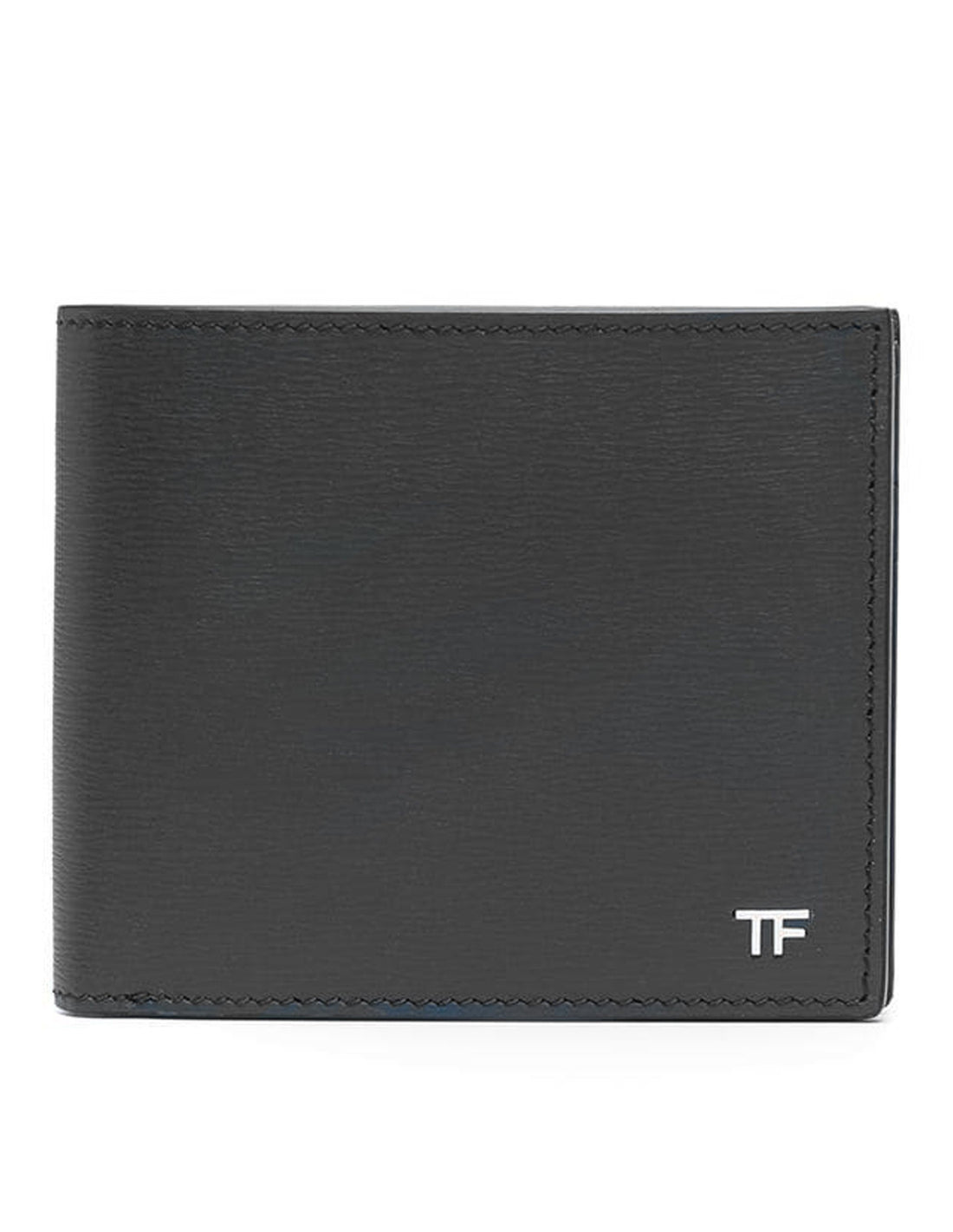 TOM FORD TF Grained Leather Wallet Black - MAISONDEFASHION.COM