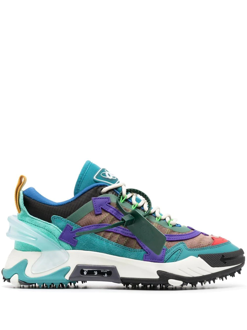 OFF-WHITE ODSY-2000 Sneakers Brown/Purple - MAISONDEFASHION.COM
