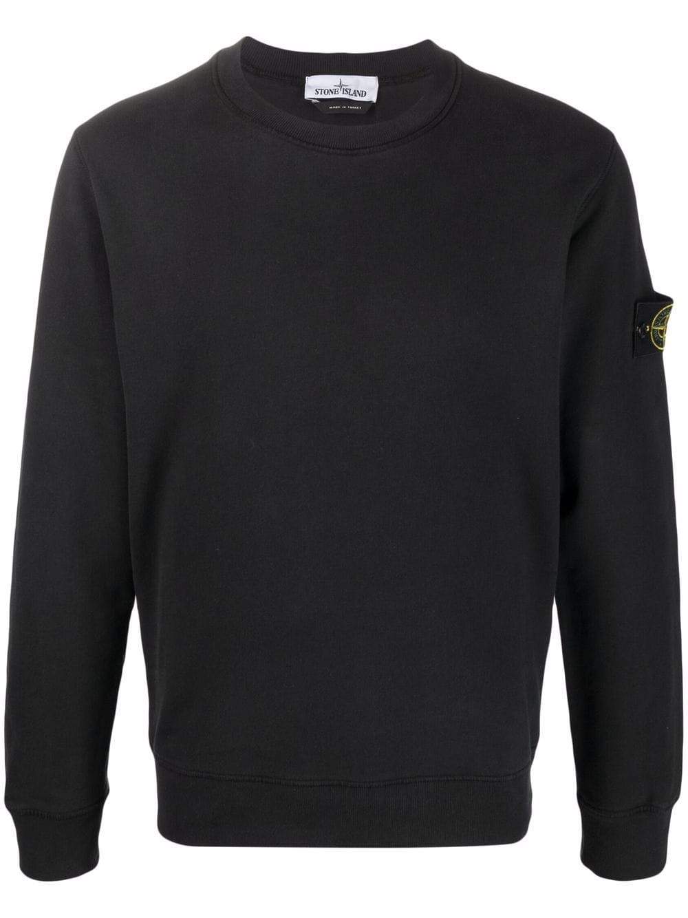 STONE ISLAND Sweatshirt Black - MAISONDEFASHION.COM