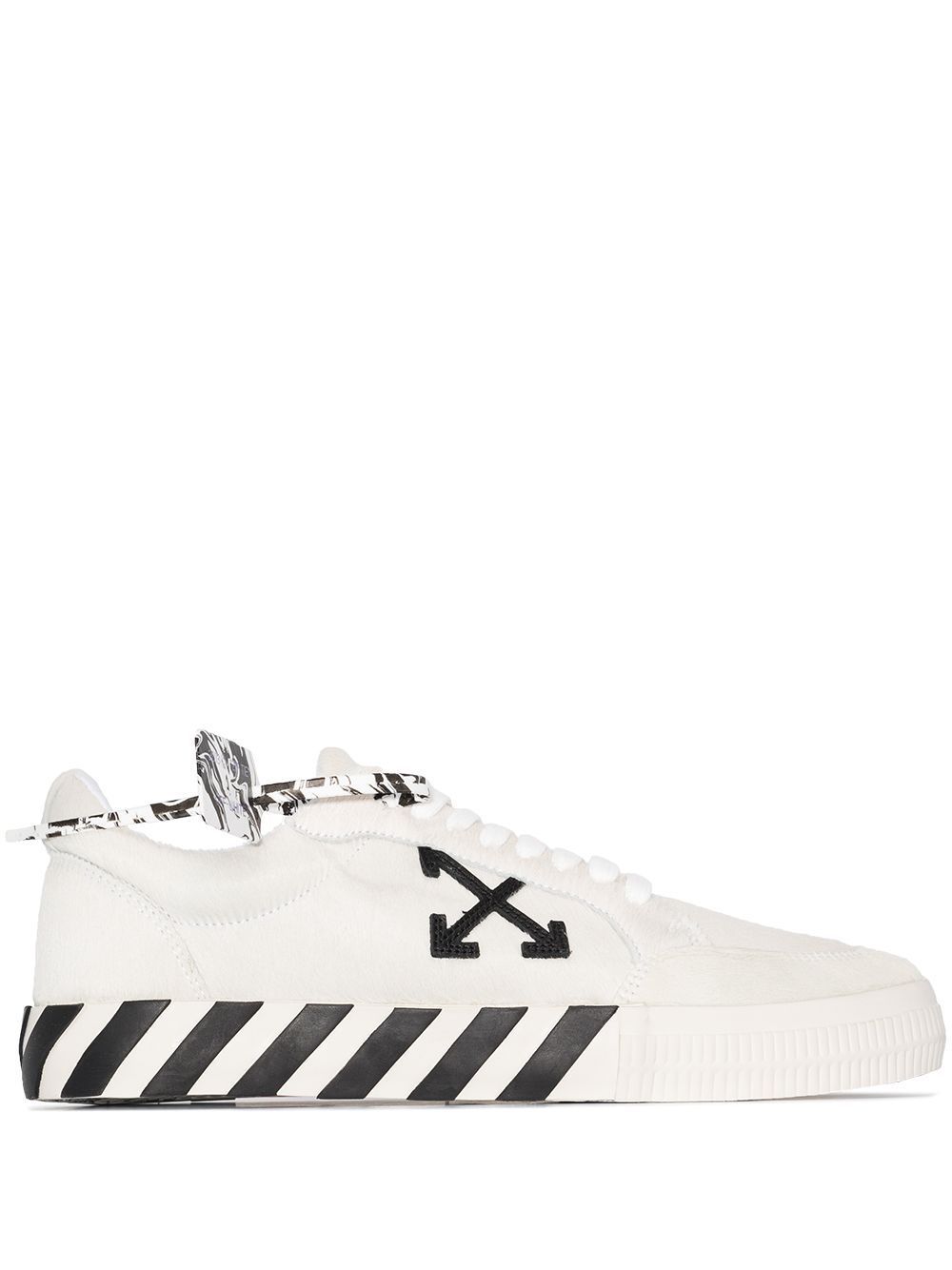 OFF-WHITE Vulcanized Low-Top Sneakers White - Maison De Fashion 