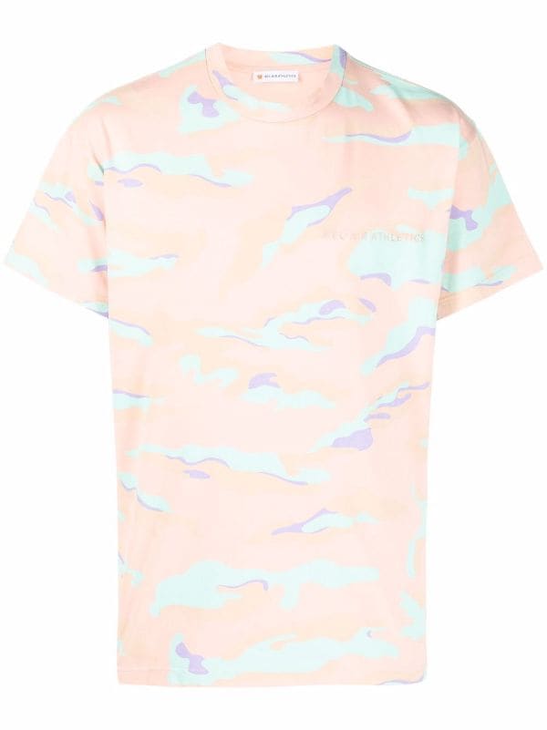 BEL-AIR ATHLETICS Camo Print T-Shirt - MAISONDEFASHION.COM