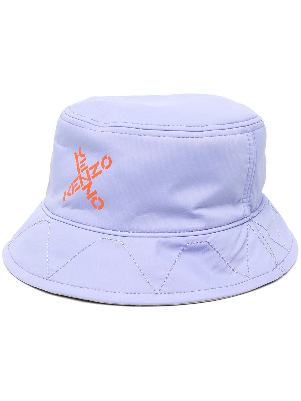 KENZO Reversible Bucket Hat Purple - MAISONDEFASHION.COM