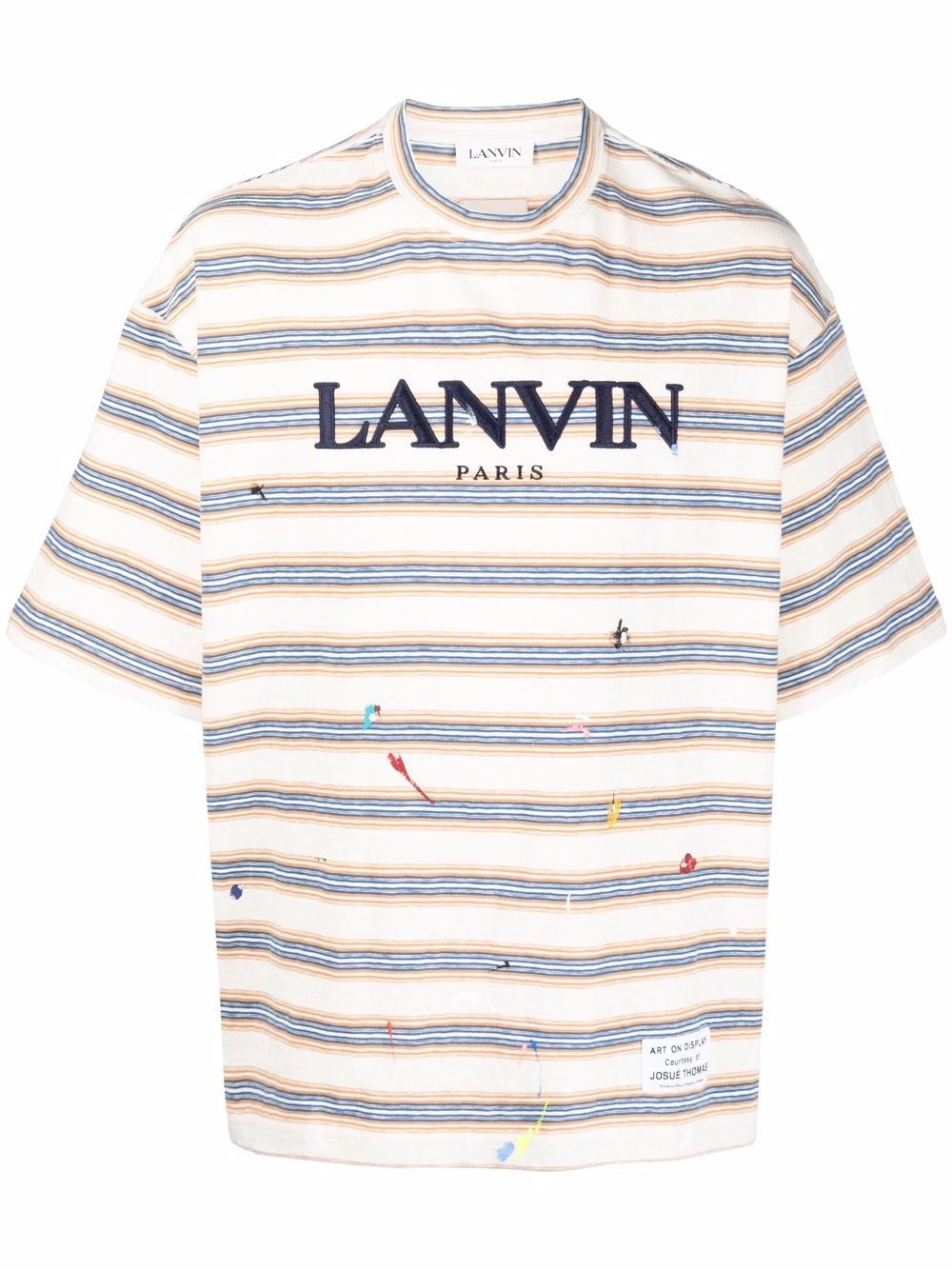 LANVIN X GALLERY DEPT. Logo T-Shirt - MAISONDEFASHION.COM