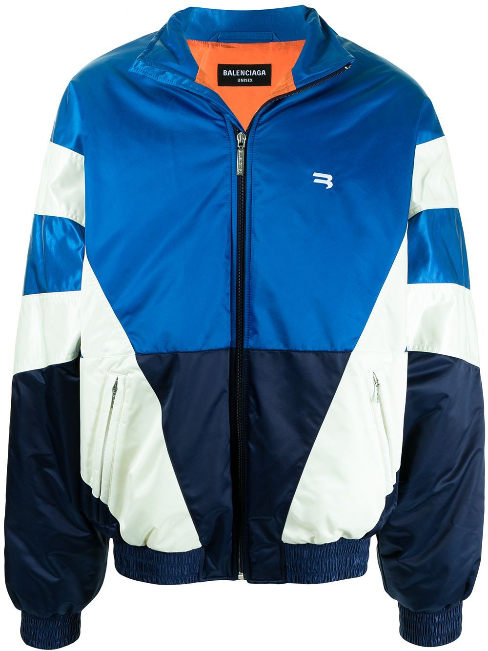 BALENCIAGA Padded Jacket Blue - MAISONDEFASHION.COM