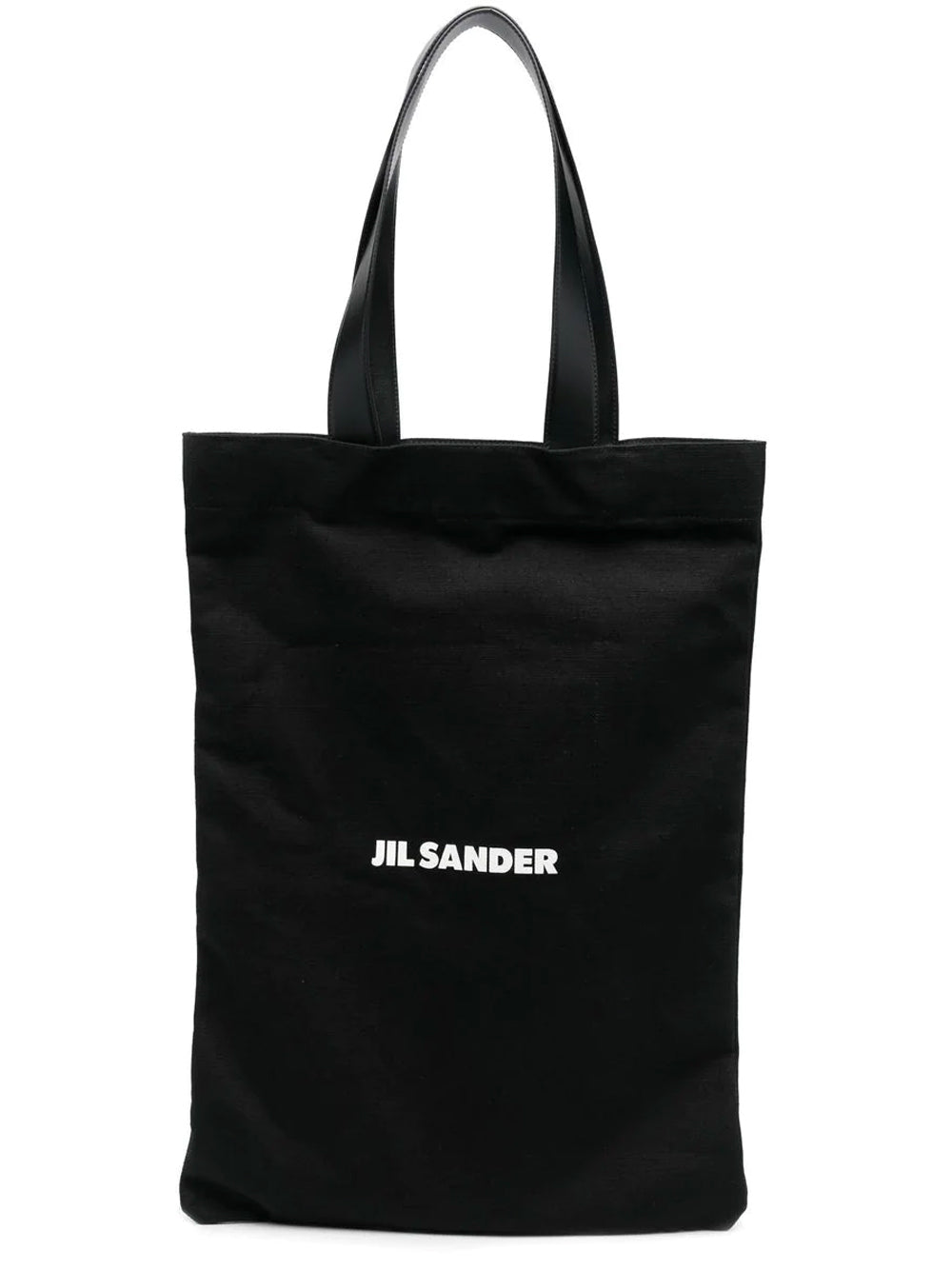 JIL SANDER Book Tote Bag Grande Black - MAISONDEFASHION.COM
