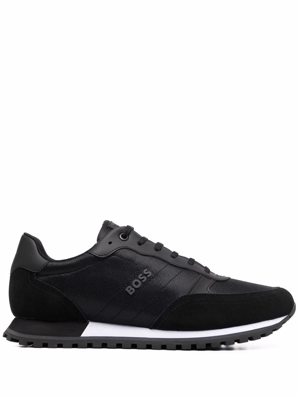 BOSS Lace-up trainers Black - MAISONDEFASHION.COM