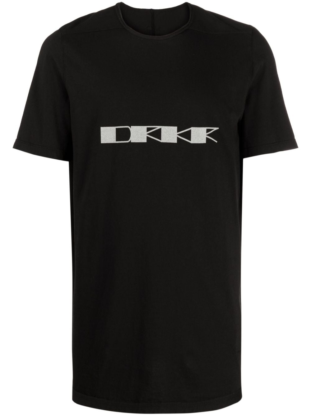 RICK OWENS DRKSHDW Logo-print cotton T-shirt Black - MAISONDEFASHION.COM
