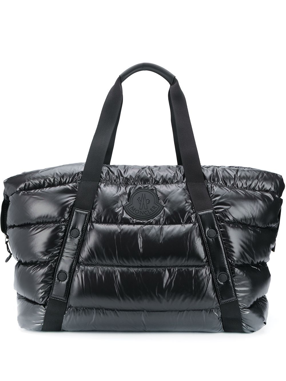 MONCLER Maine Logo Duffel Bag Black - Maison De Fashion 