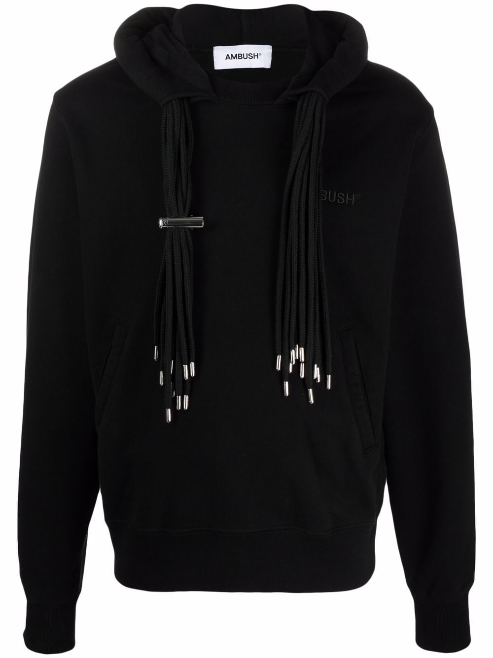 AMBUSH Multicord Hoodie Black - MAISONDEFASHION.COM