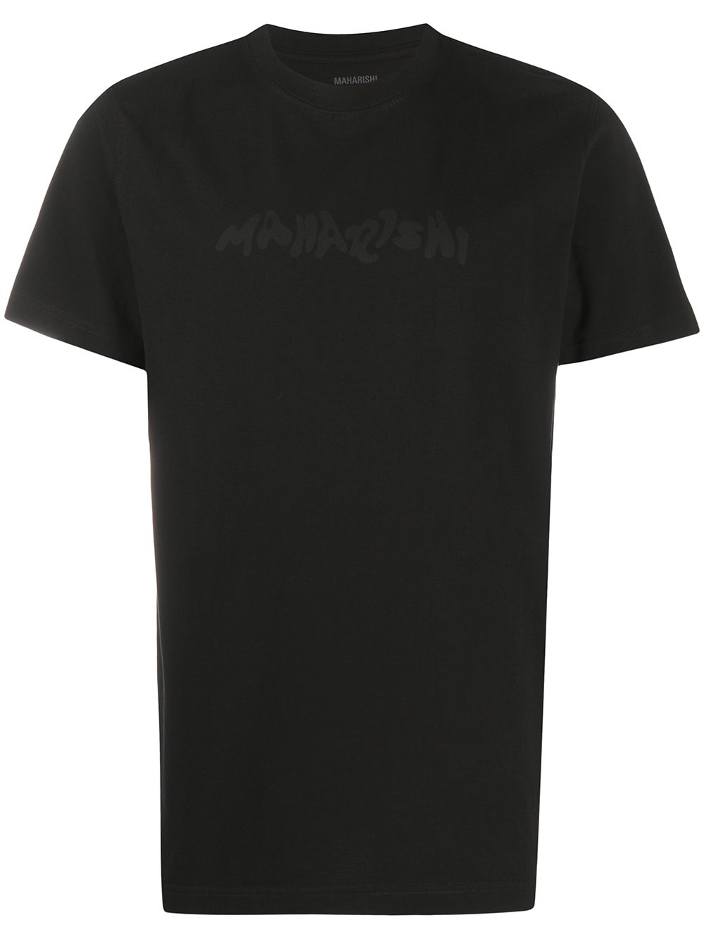 MAHARISHI Mamushi Logo Print T-shirt Black - Maison De Fashion 