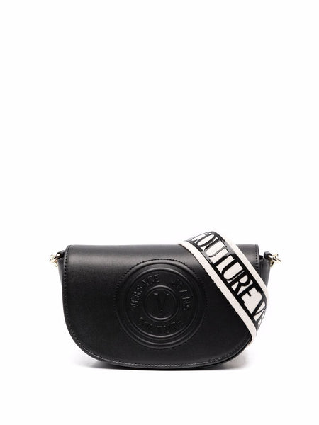 VERSACE JEANS COUTURE WOMEN Logo Embossed Crossbody Bag VERSACE JEANS COUTURE WOMEN Logo Embossed Crossbody Bag