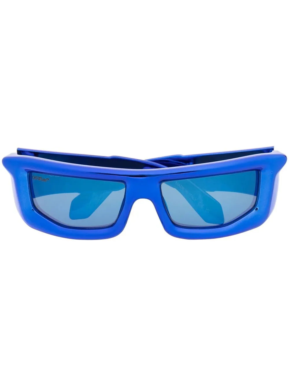 OFF-WHITE Volcanite Sunglasses Mirror Blue - MAISONDEFASHION.COM