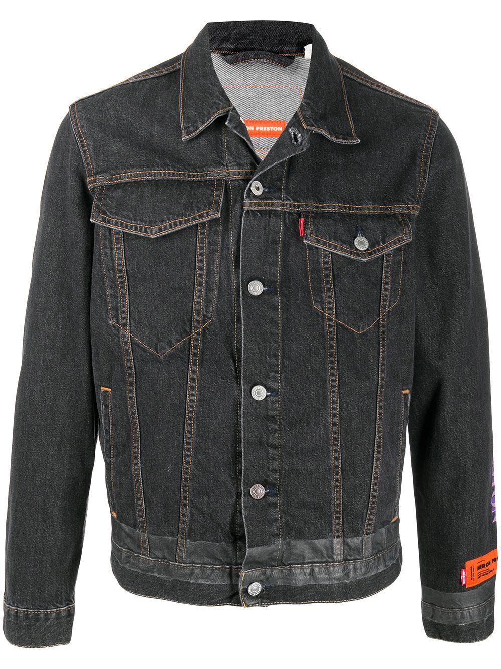 HERON PRESTON Levi's Trucker Jacket Black - Maison De Fashion 