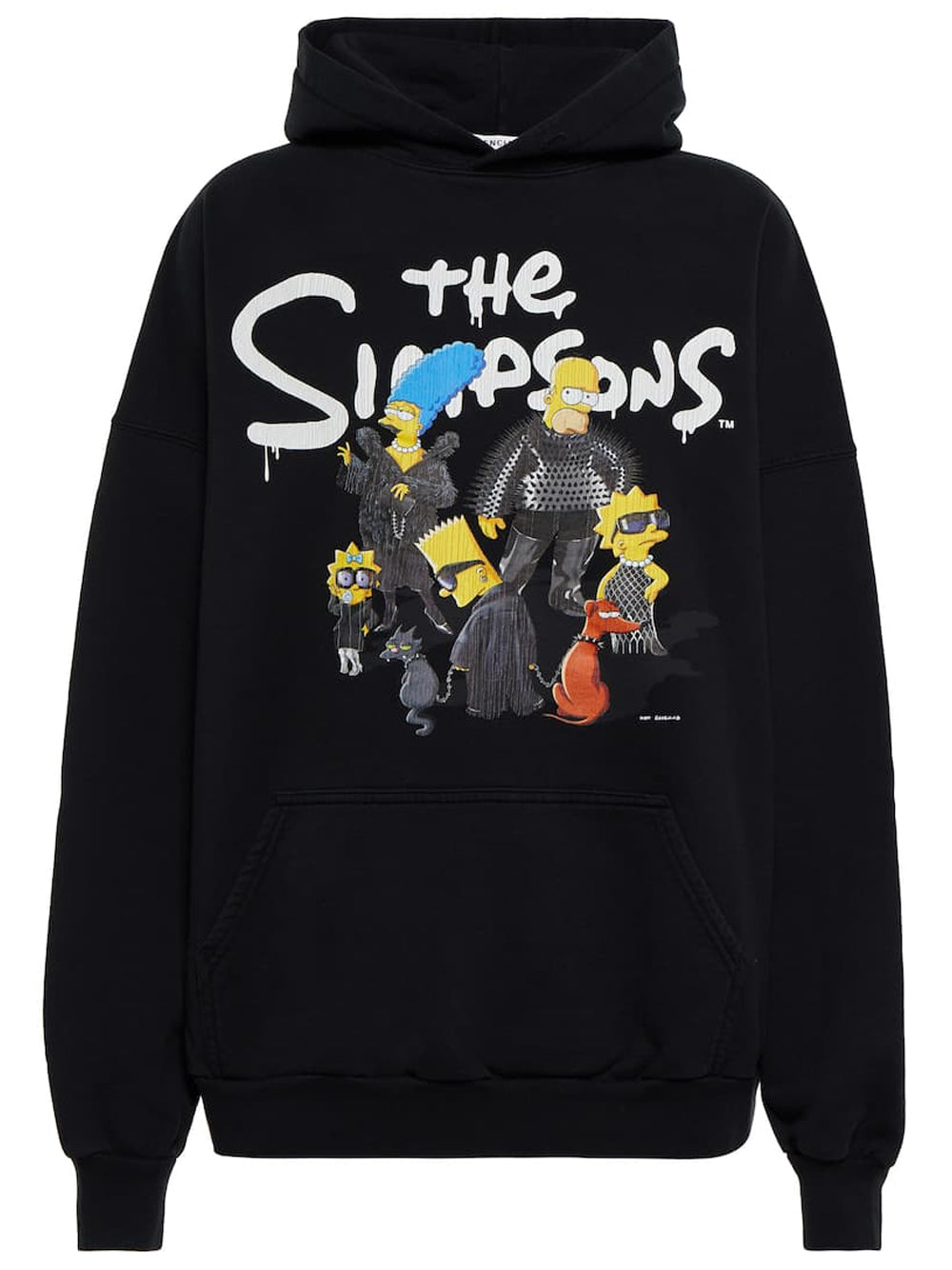 BALENCIAGA UNISEX THE SIMPSONS TM u0026 © 20TH TELEVISION Oversize Fit Hoo –  MAISONDEFASHION.COM