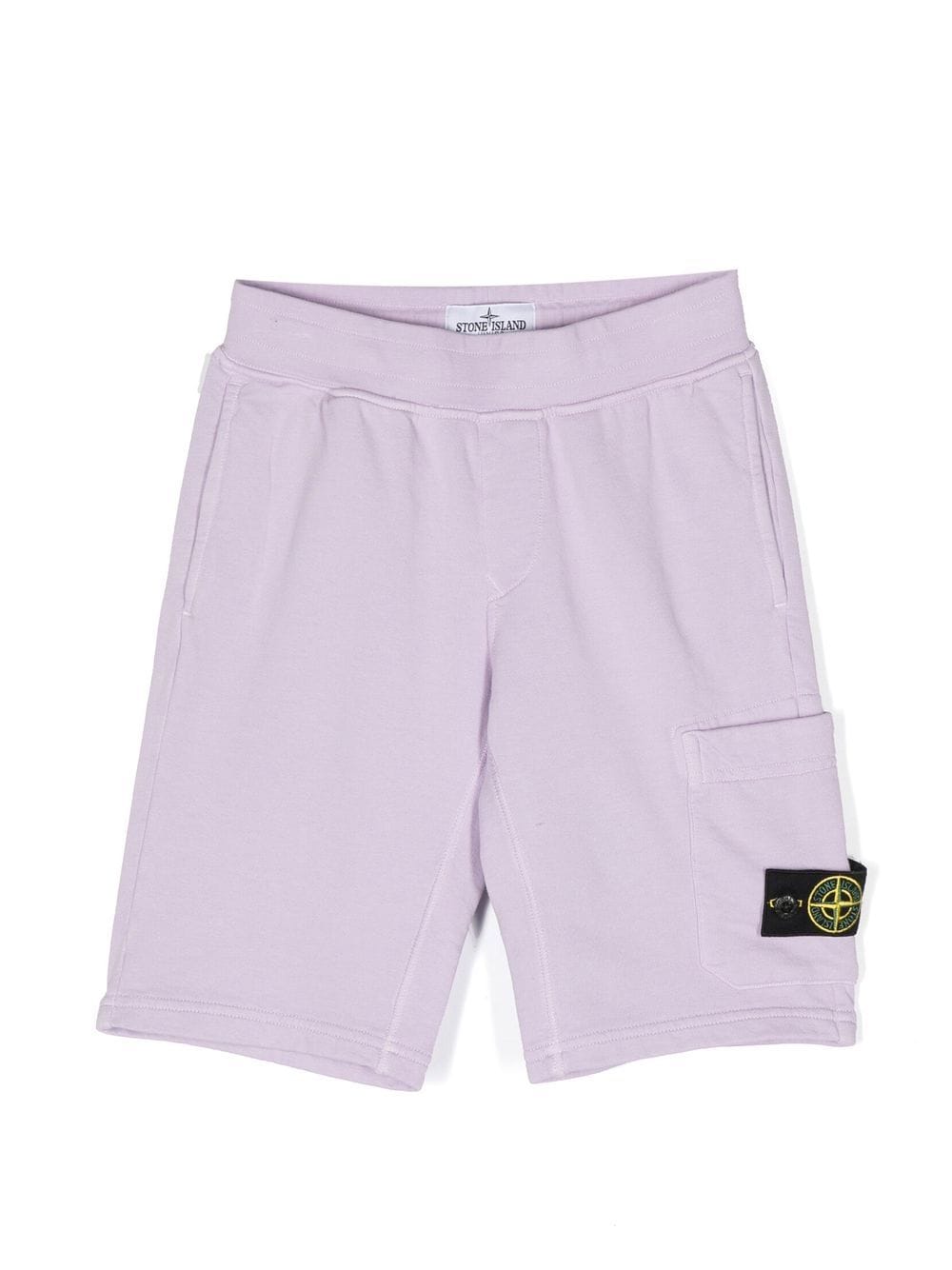 stone island lavender shorts