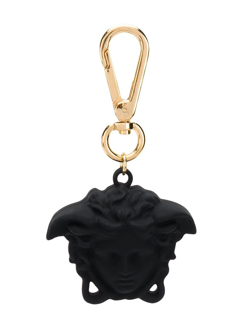 VERSACE KIDS Medusa Head Keyring Black - Maison De Fashion 