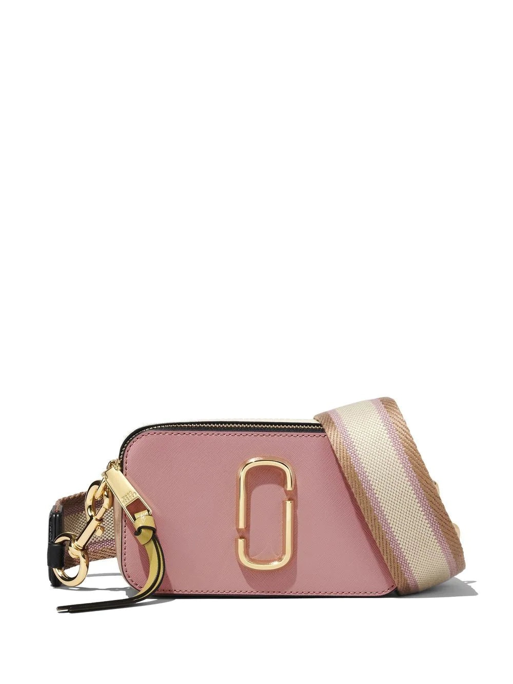 MARC JACOBS WOMEN The Colorblock Snapshot Crossbody Bag Pink - MAISONDEFASHION.COM