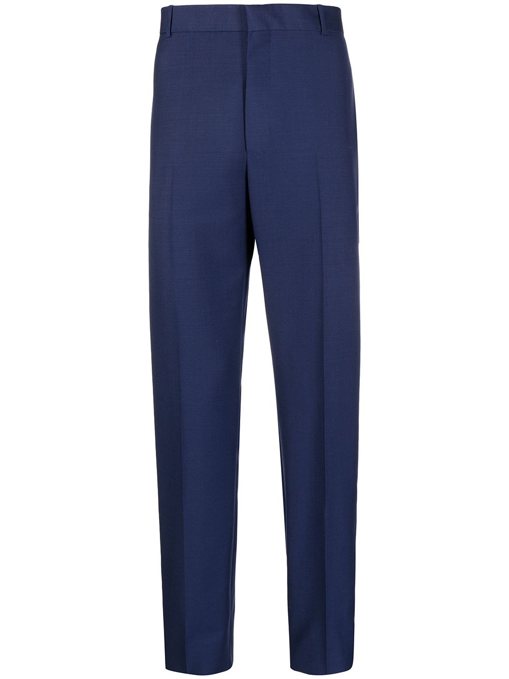 Alexander McQueen Tailored Trousers Navy - MAISONDEFASHION.COM