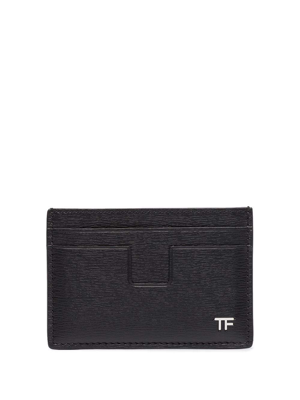 TOM FORD TF Logo Card Holder Black - MAISONDEFASHION.COM
