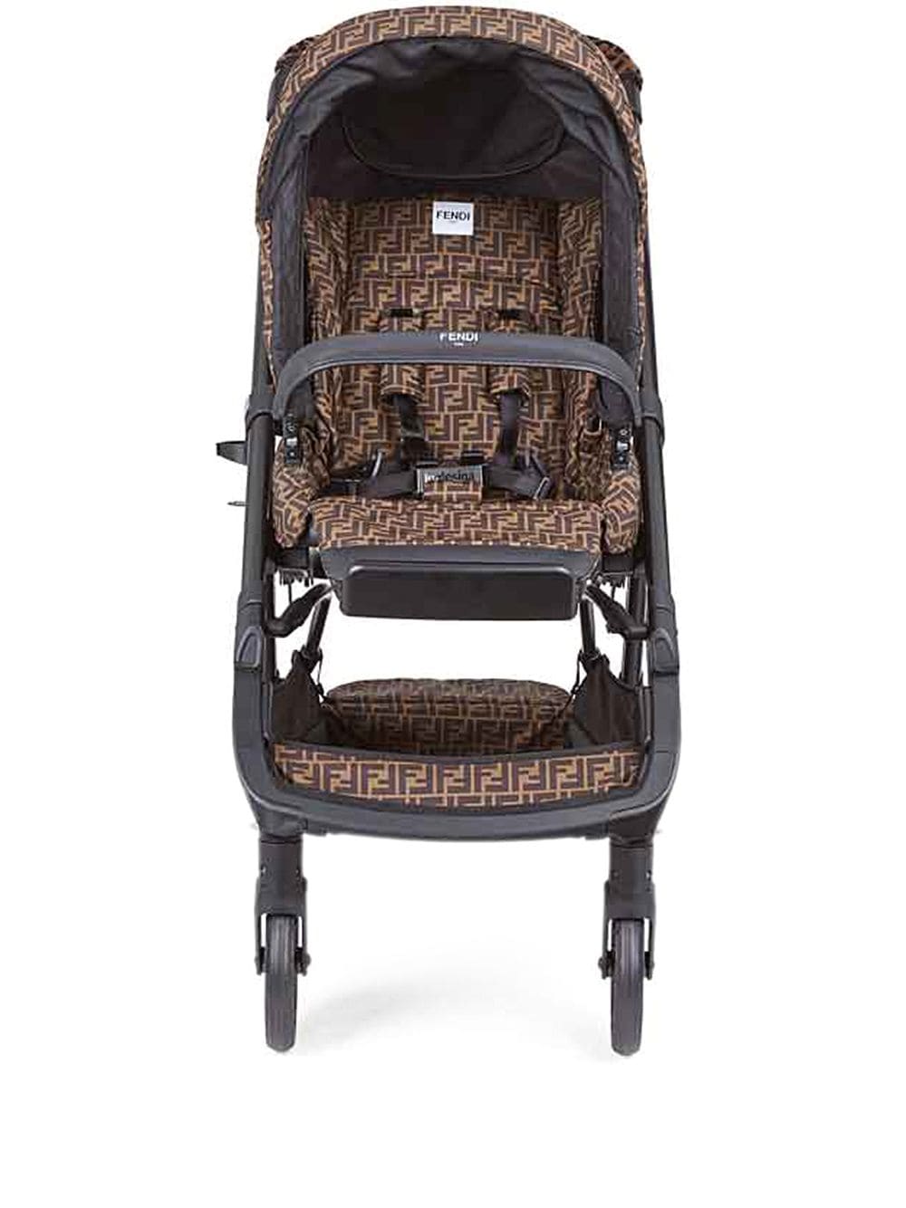 PRELOAD FENDI KIDS FF Logo Stroller - Maison De Fashion 