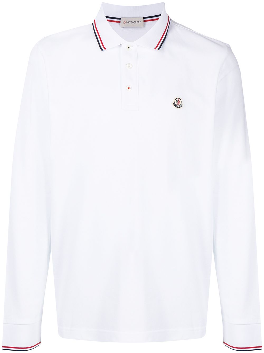 Moncler full sleeve polo best sale