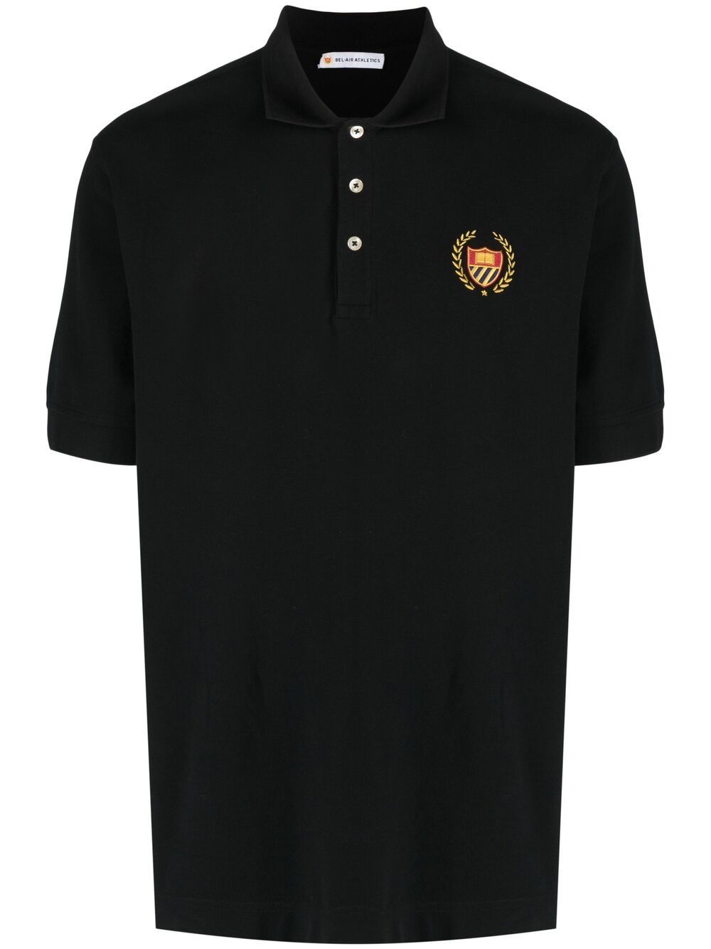 BEL-AIR ATHLETICS Academy Crest Polo Shirt - MAISONDEFASHION.COM