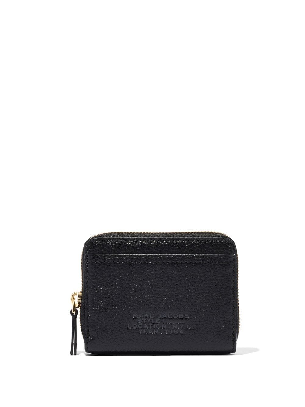 MARC JACOBS WOMEN The Zip Around Wallet Black - MAISONDEFASHION.COM