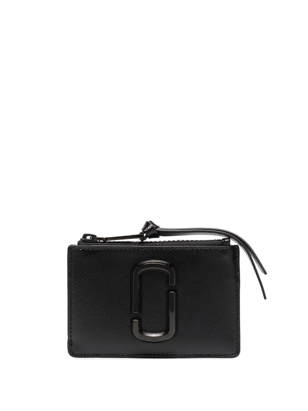 MARC JACOBS WOMEN The Snapshot Top Zip Multi Wallet Black - MAISONDEFASHION.COM