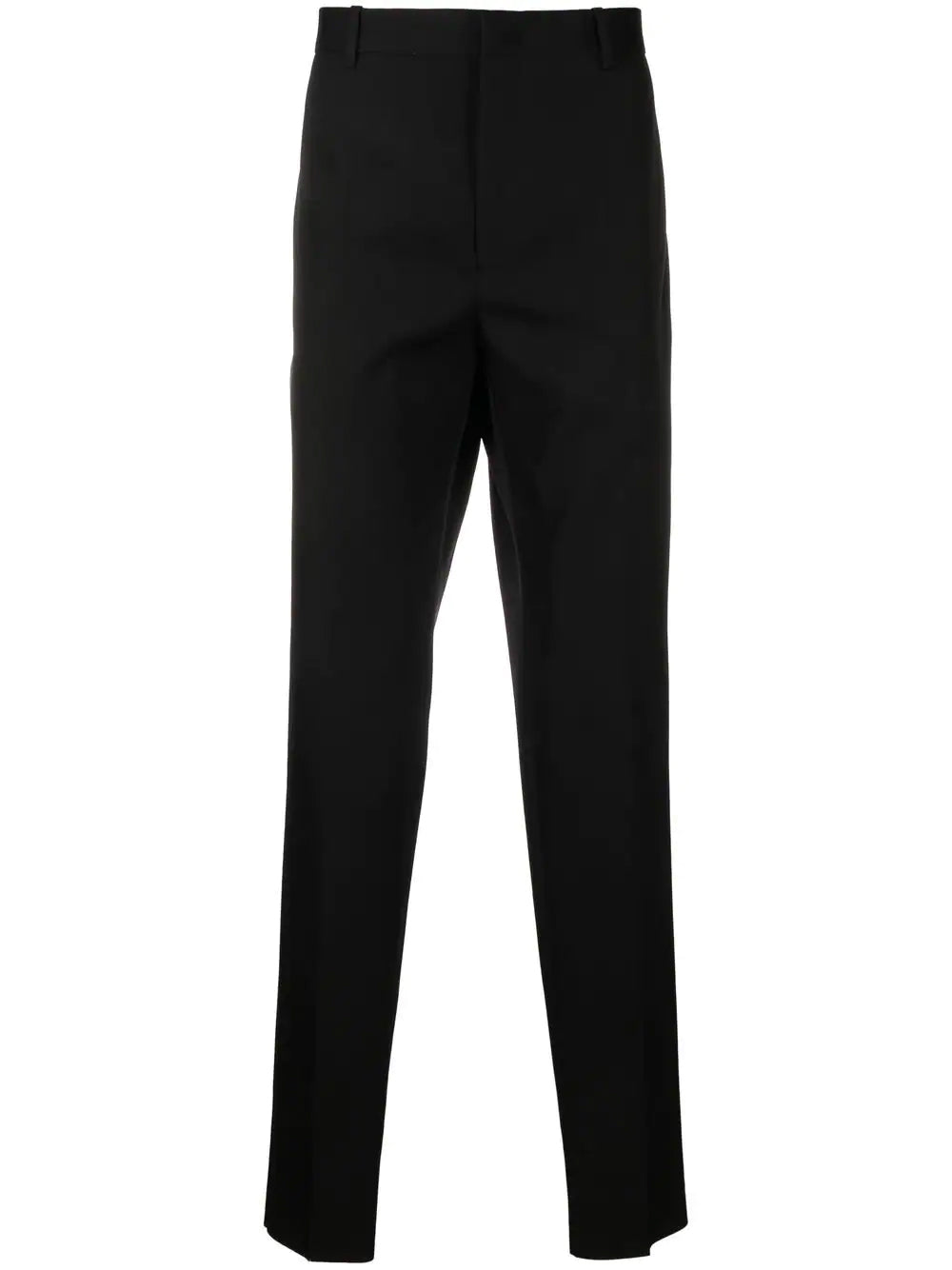 JIL SANDER Wool Trousers Black - MAISONDEFASHION.COM
