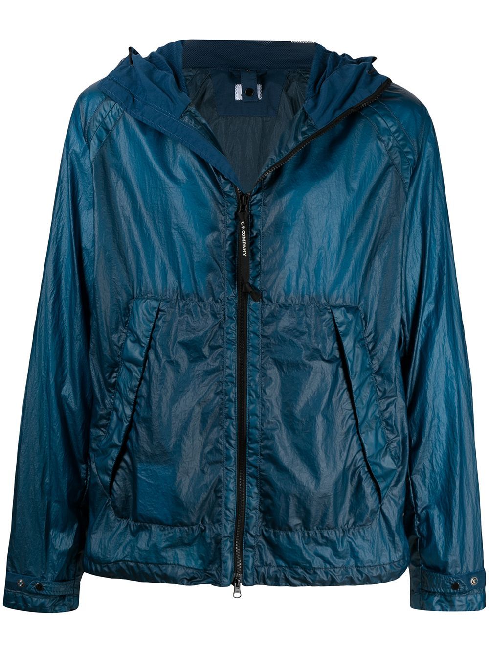 C.P. COMPANY Zipped hooded Jacket Nyber - MAISONDEFASHION.COM