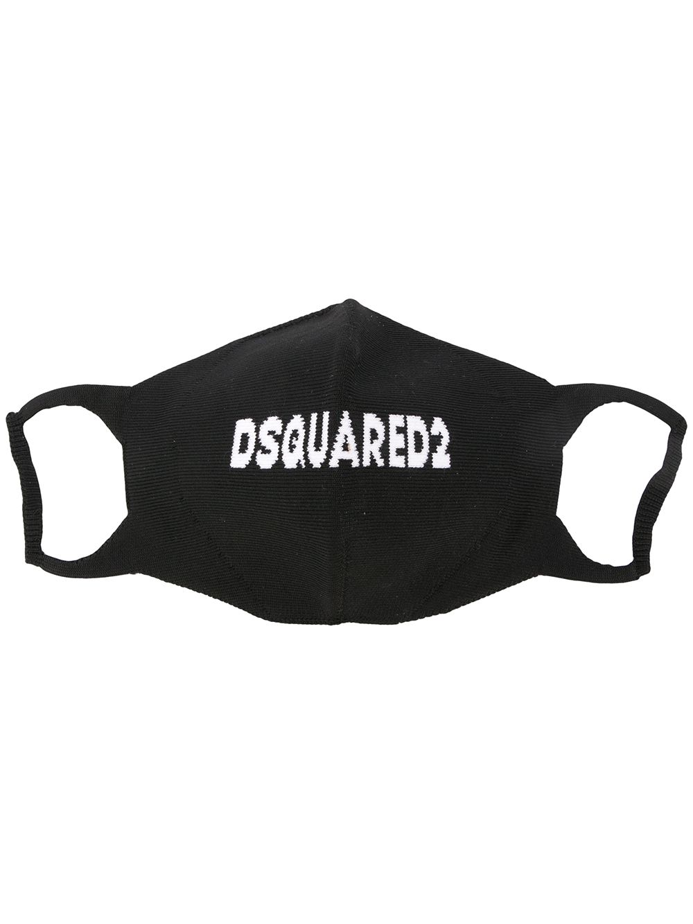 Dsquared2 logo-embellished face mask black/white - Maison De Fashion 