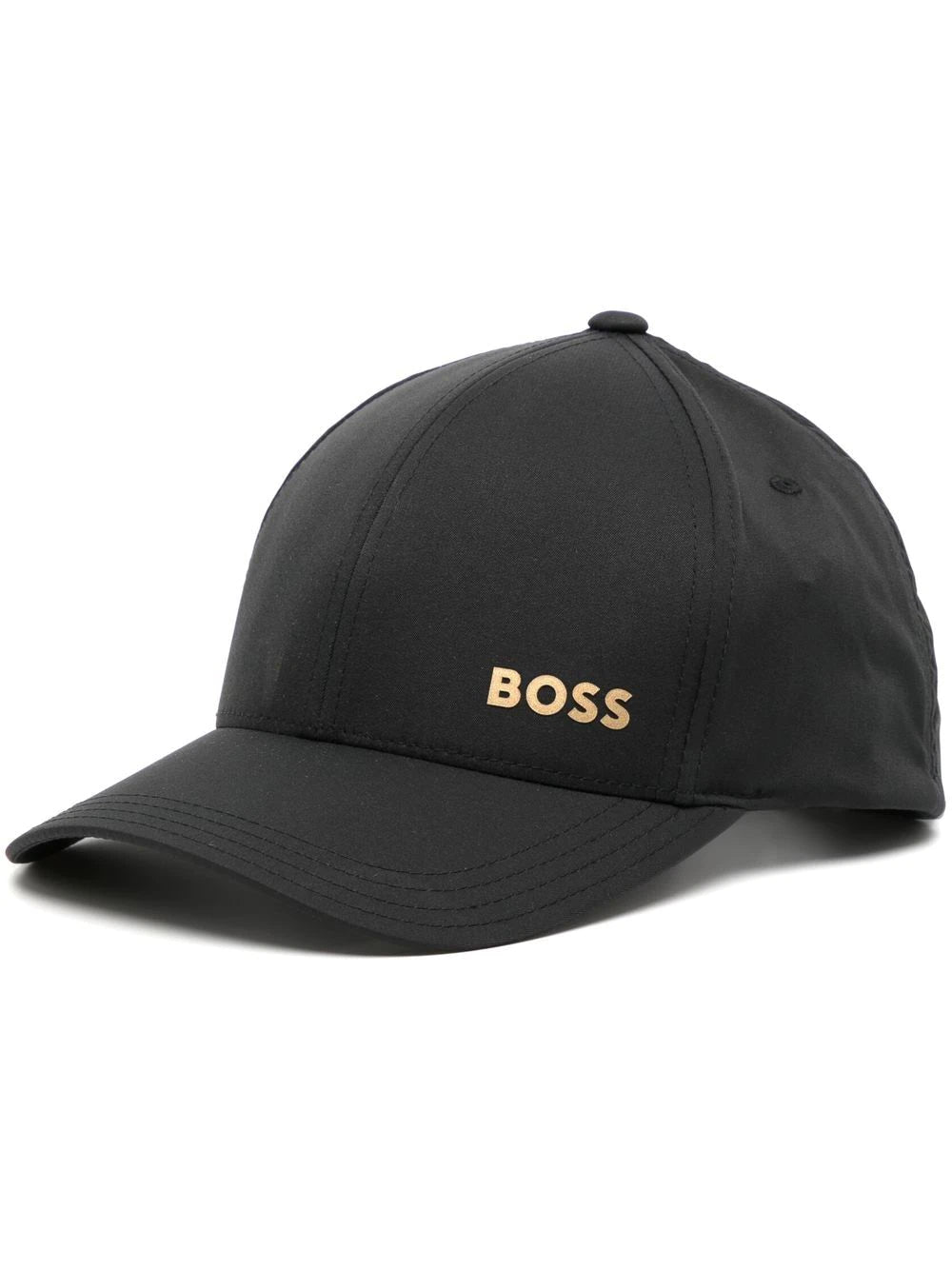 BOSS Logo-print Cap Black - MAISONDEFASHION.COM