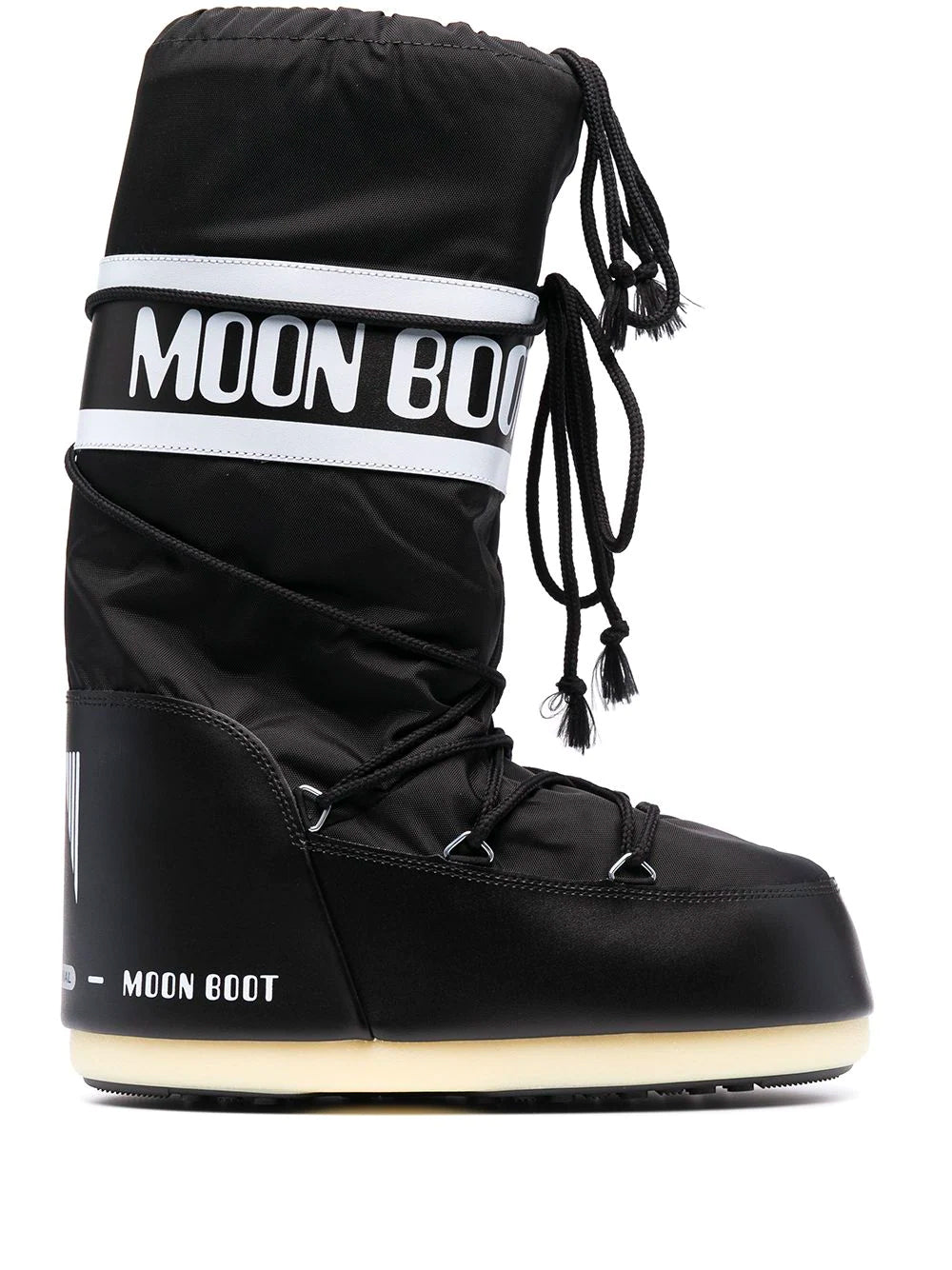 MOON BOOT Icon Boots Black - MAISONDEFASHION.COM