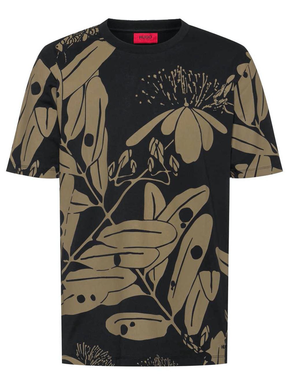 HUGO Dshine Collection Print T-shirt Black - Maison De Fashion 