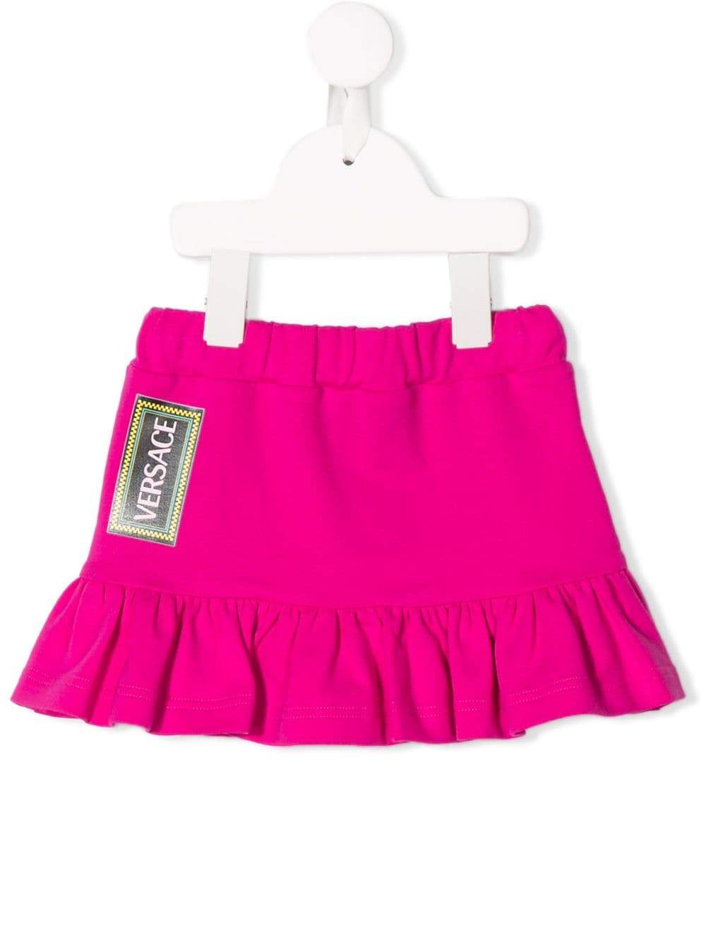 VERSACE KIDS Logo Skirt Pink - Maison De Fashion 