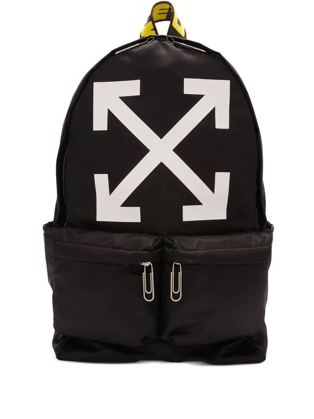 OFF-WHITE Arrow Nylon Backpack Black/White - MAISONDEFASHION.COM