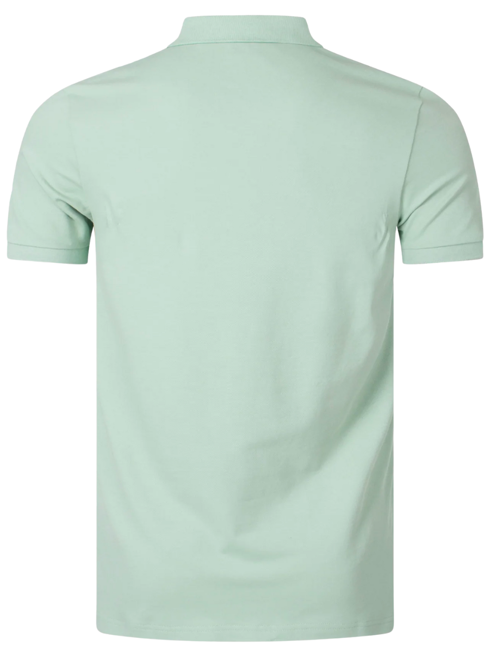 BOSS Logo-patch Cotton Polo Shirt Light Green - MAISONDEFASHION.COM