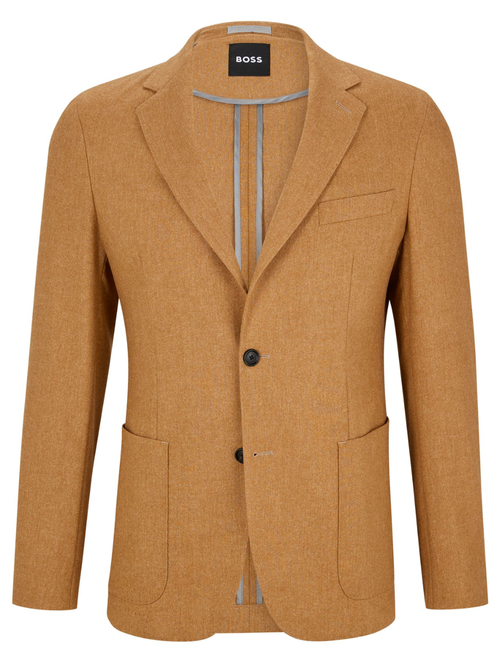 BOSS Slim-fit Jacket Medium Beige - MAISONDEFASHION.COM