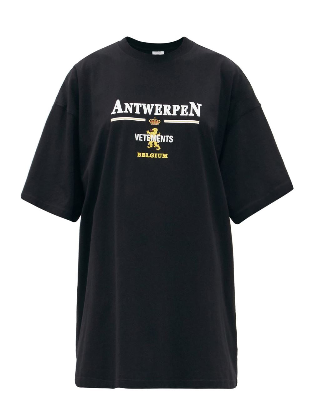 VETEMENTS Antwerp Logo T-shirt Black - Maison De Fashion 