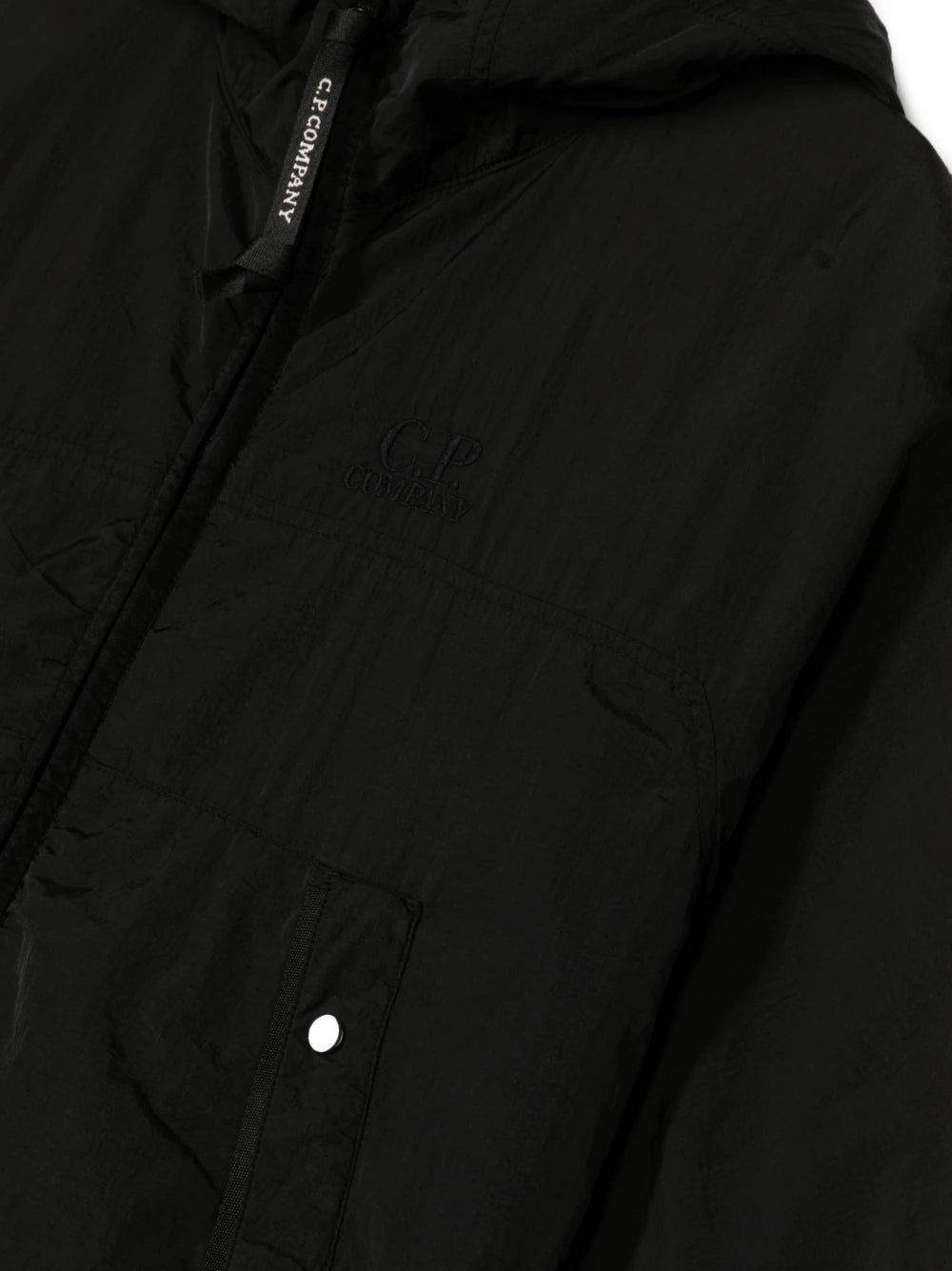 C.P. COMPANY KIDS Outerwear Black - MAISONDEFASHION.COM