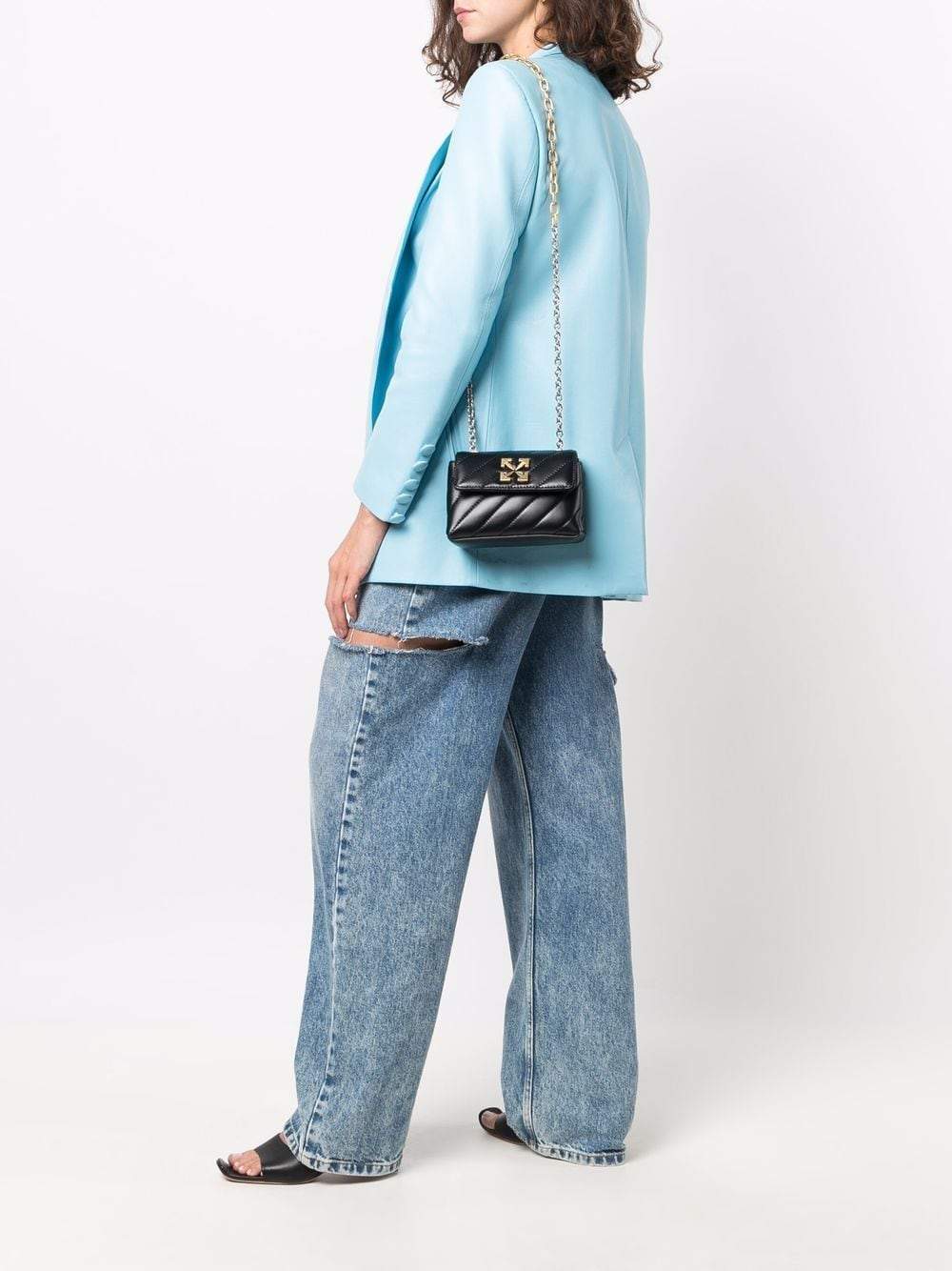 OFF-WHITE WOMEN 17 Jackhammer shoulder bag - MAISONDEFASHION.COM