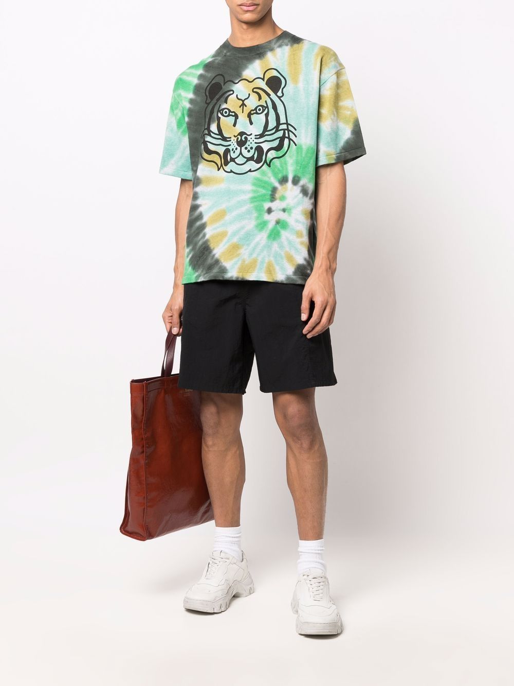 KENZO K-Tiger Tie Dye T-Shirt - MAISONDEFASHION.COM