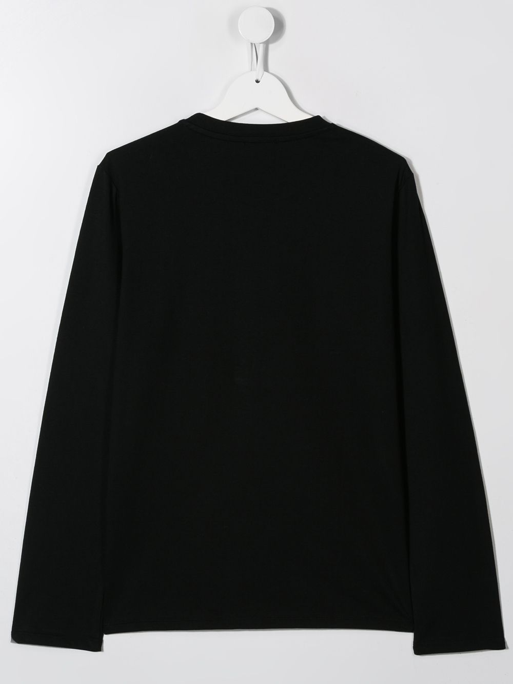 VERSACE KIDS Crystal embellished sweatshirt Black - MAISONDEFASHION.COM