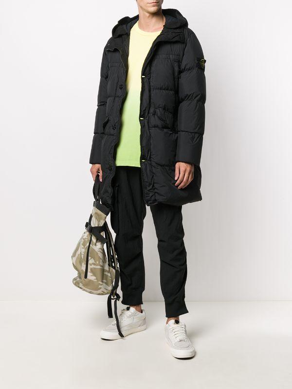 STONE ISLAND Padded Down Coat Black - Maison De Fashion 