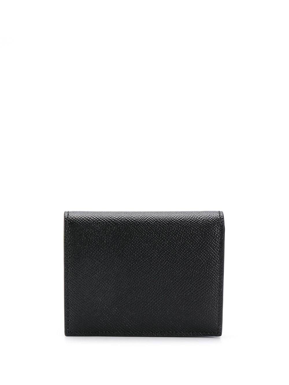 SALVATORE FERRAGAMO Gancini Compact Wallet Black - MAISONDEFASHION.COM