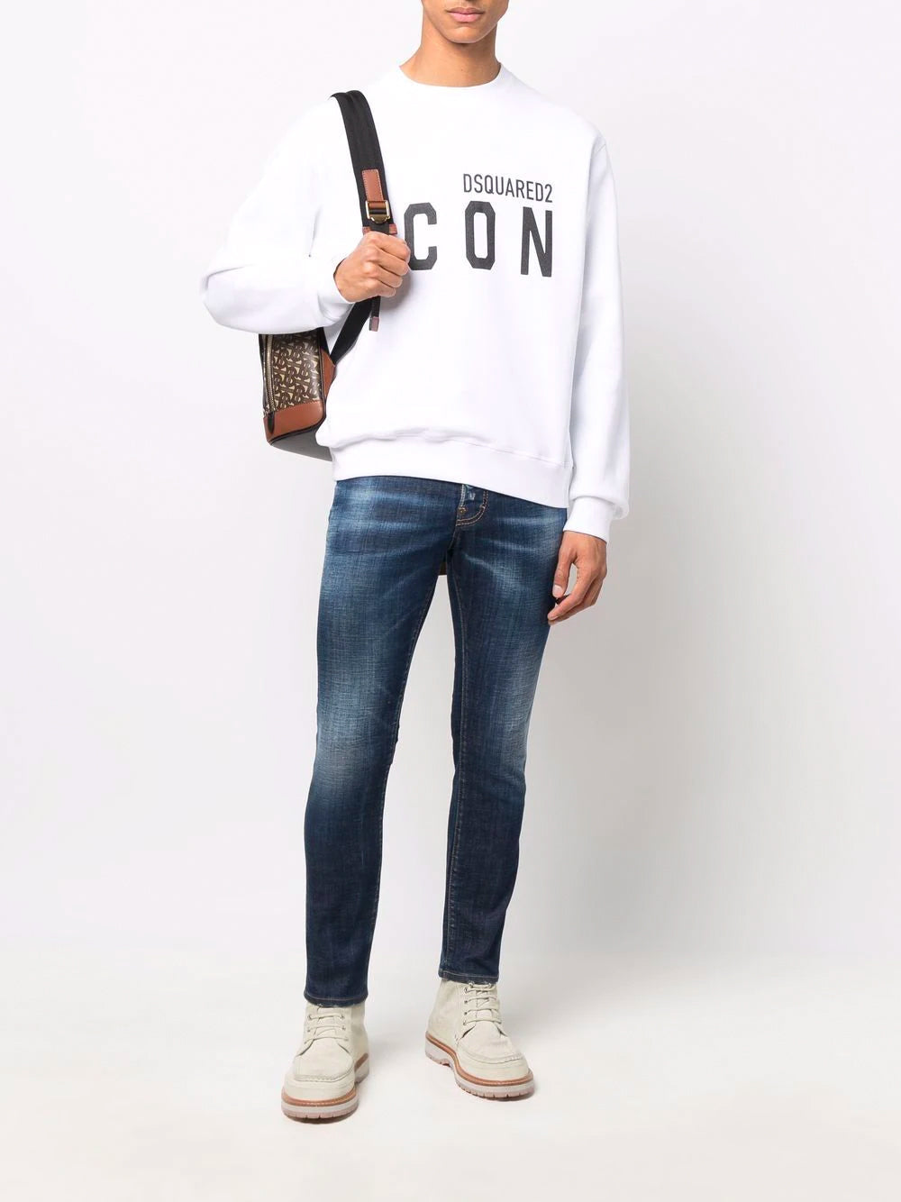 DSQUARED2 DSQ2 Brothers Skater Denim Jeans - MAISONDEFASHION.COM