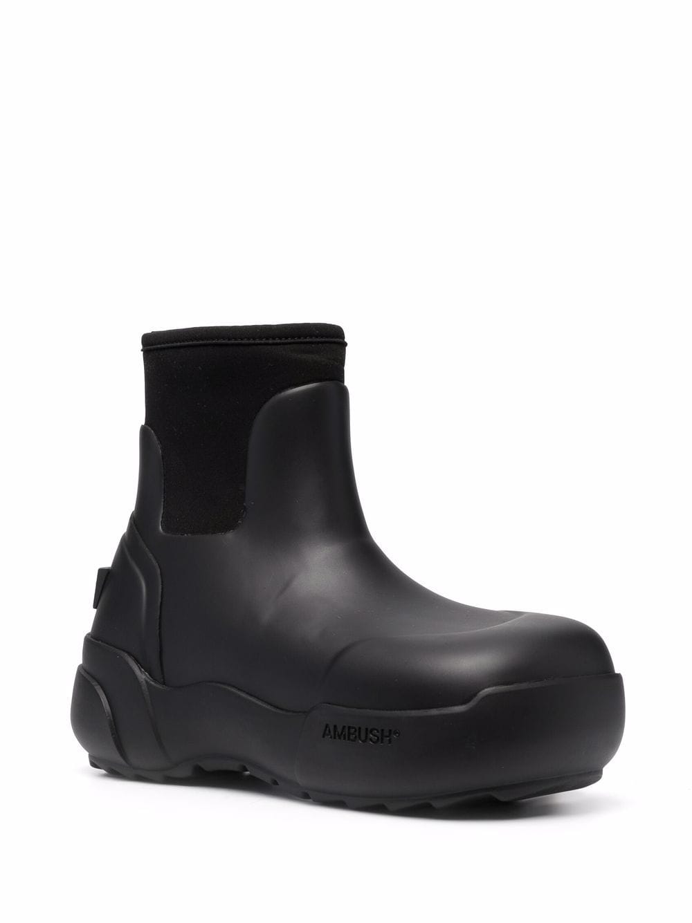 AMBUSH WOMEN Rubber Boots Black - MAISONDEFASHION.COM