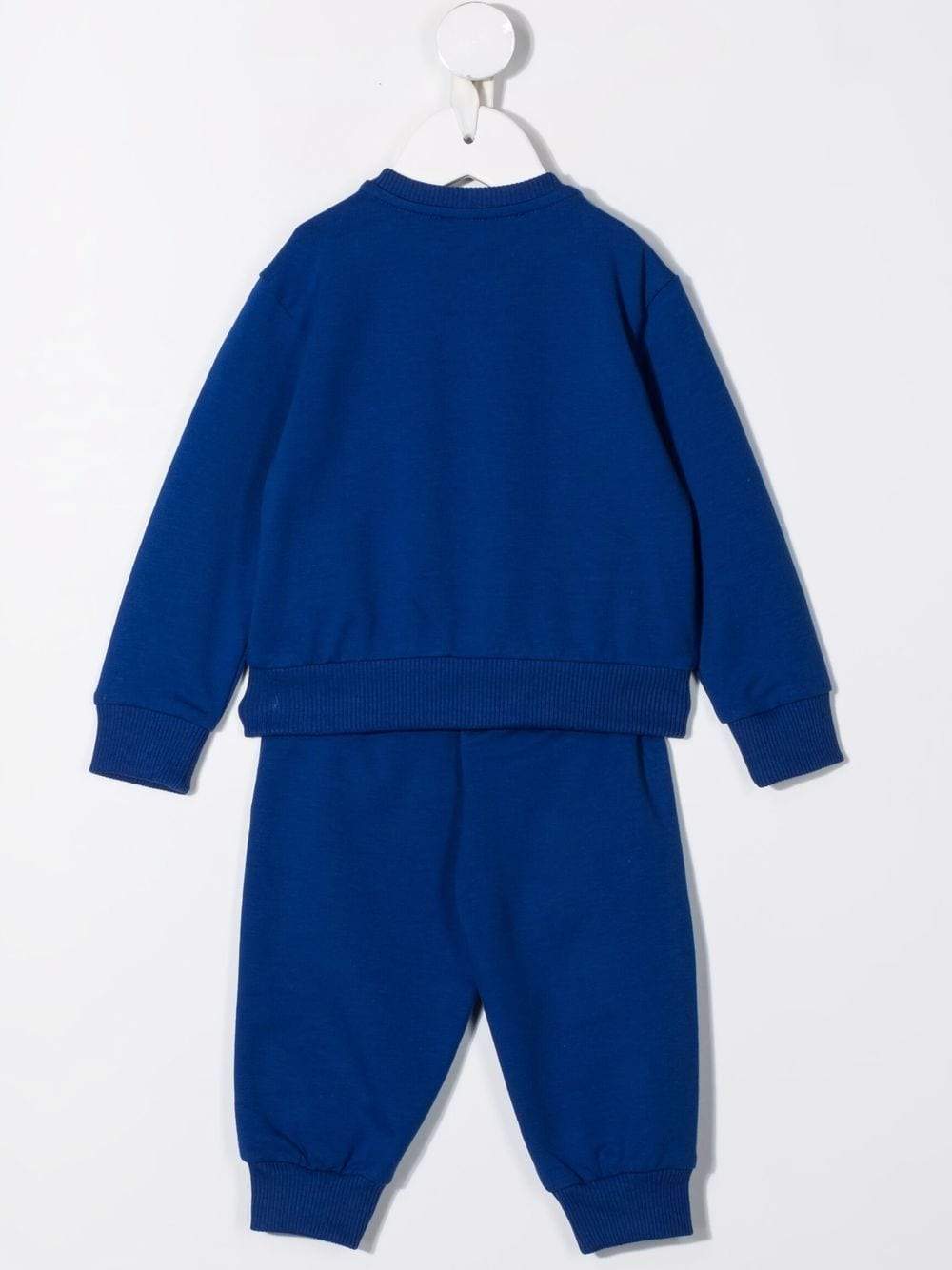 VERSACE BABY Medusa-print cotton tracksuit set Blue - MAISONDEFASHION.COM